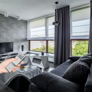 Aurevo Motorized Remote Control Curtains