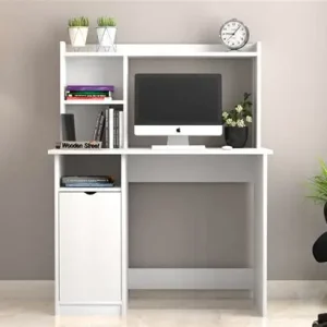 Aurora Smart Study Table with Storage Shelves