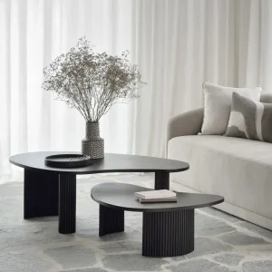 FluxForm Black Nesting Tables