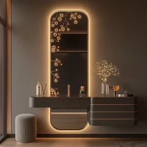 Luméa Blossom LED Vanity Mirror Set