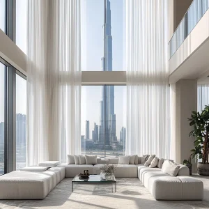 Luminia Sheer Curtains for Modern Living Spaces