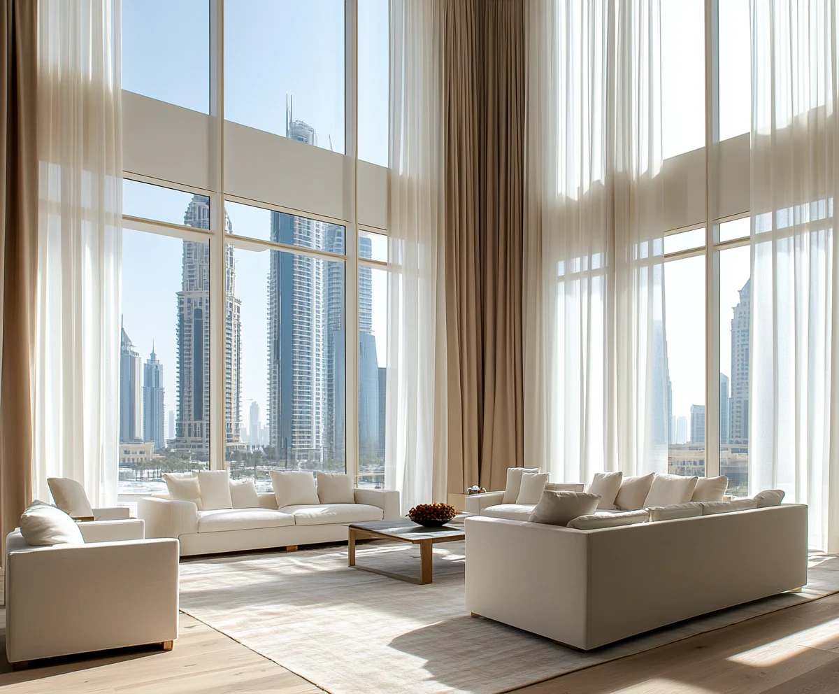 Luminia Sheer Curtains for Modern Living Spaces