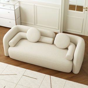 Luna Modern Beige Art Sofa