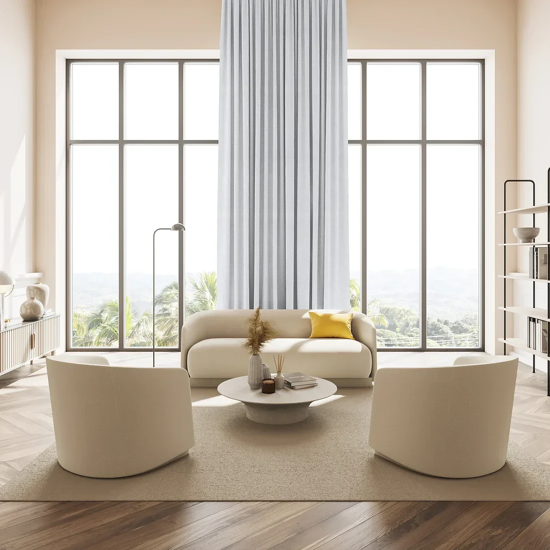 Serena Decorative Curtains for Modern Interiors