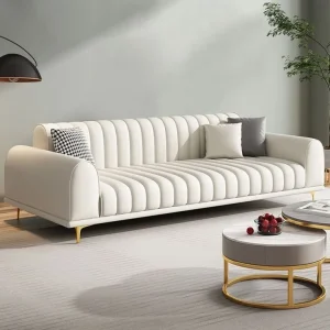 Moritz Velvet Padded Sofa Couch