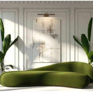 Bern Olive Luxe Sofa Couch