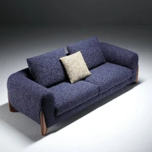 NoirWave Bouclé Designer Sofa