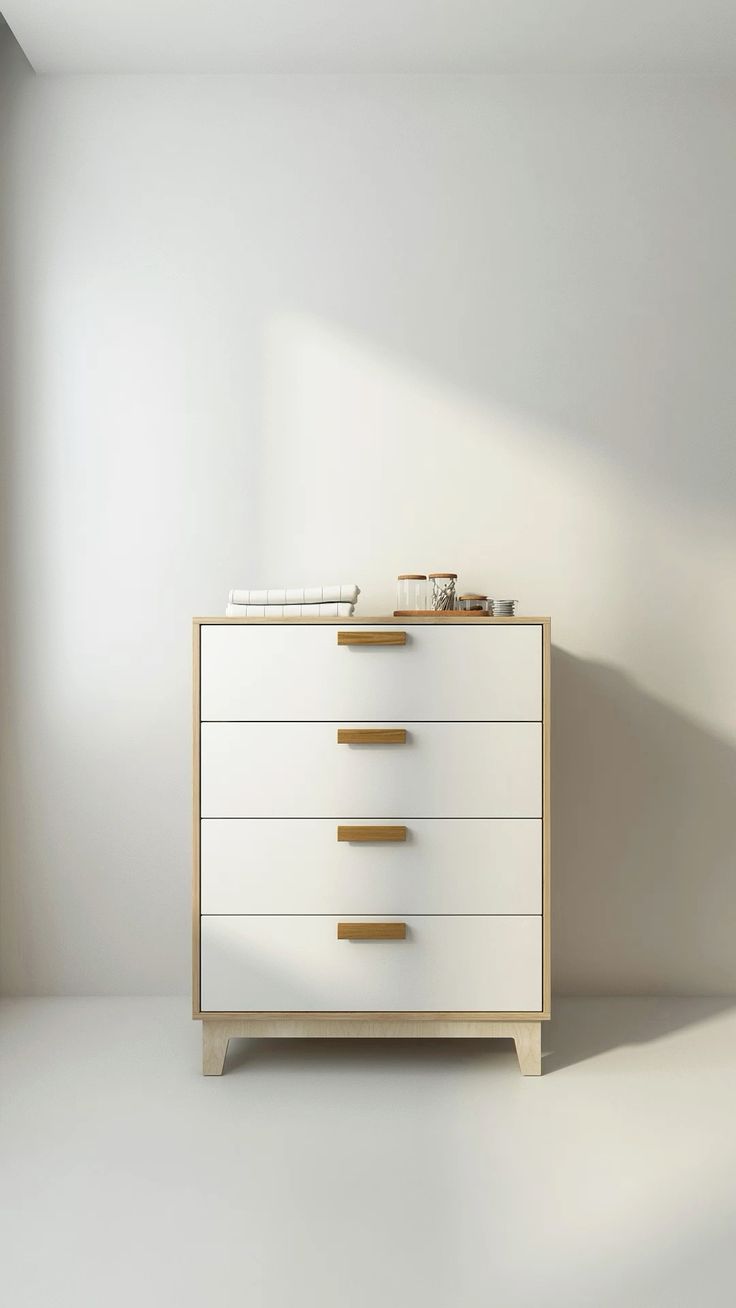 Wooden Chest of Drawers Storage Cabinet