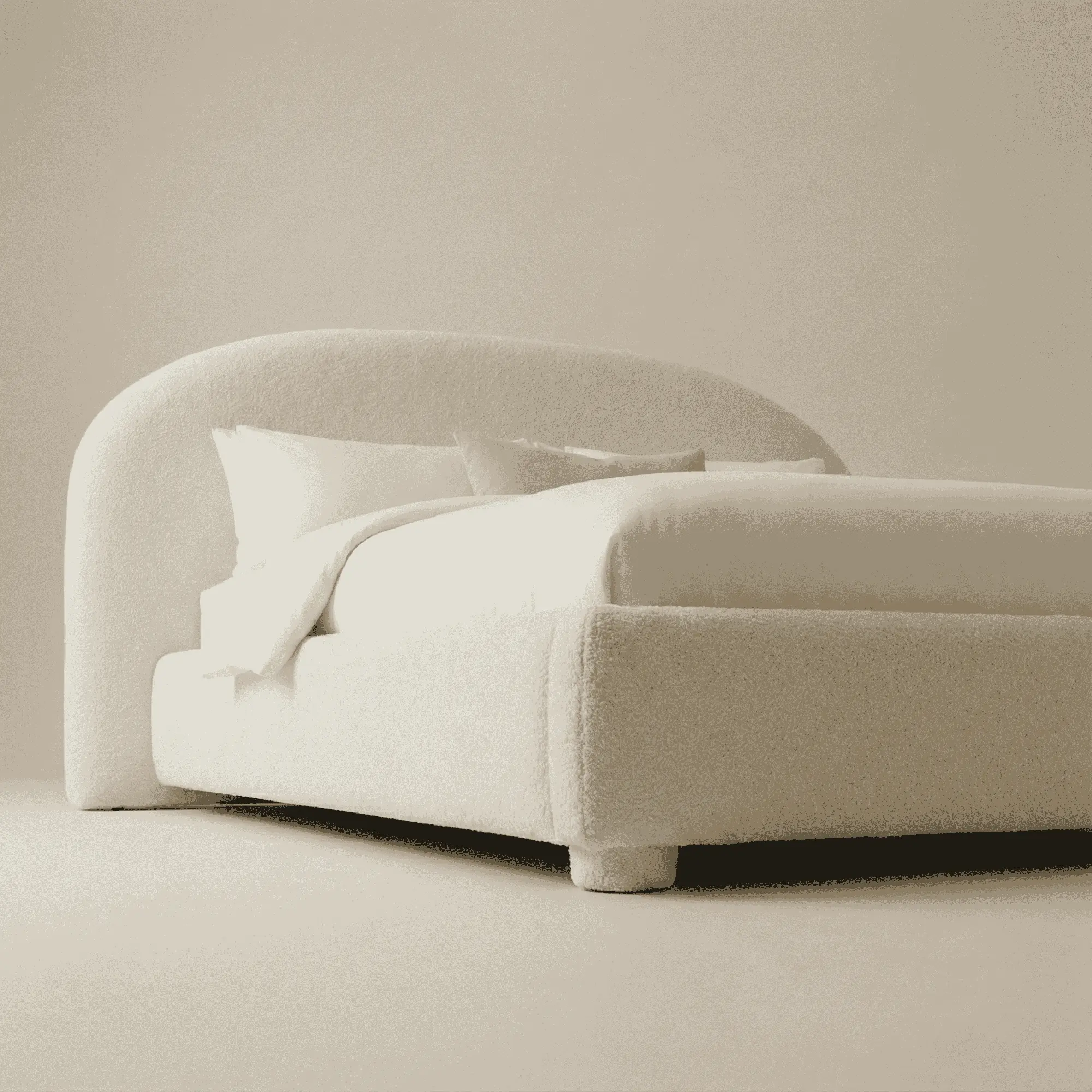 Bouclé Beds for a Cozy & Modern Bedroom - Image 5