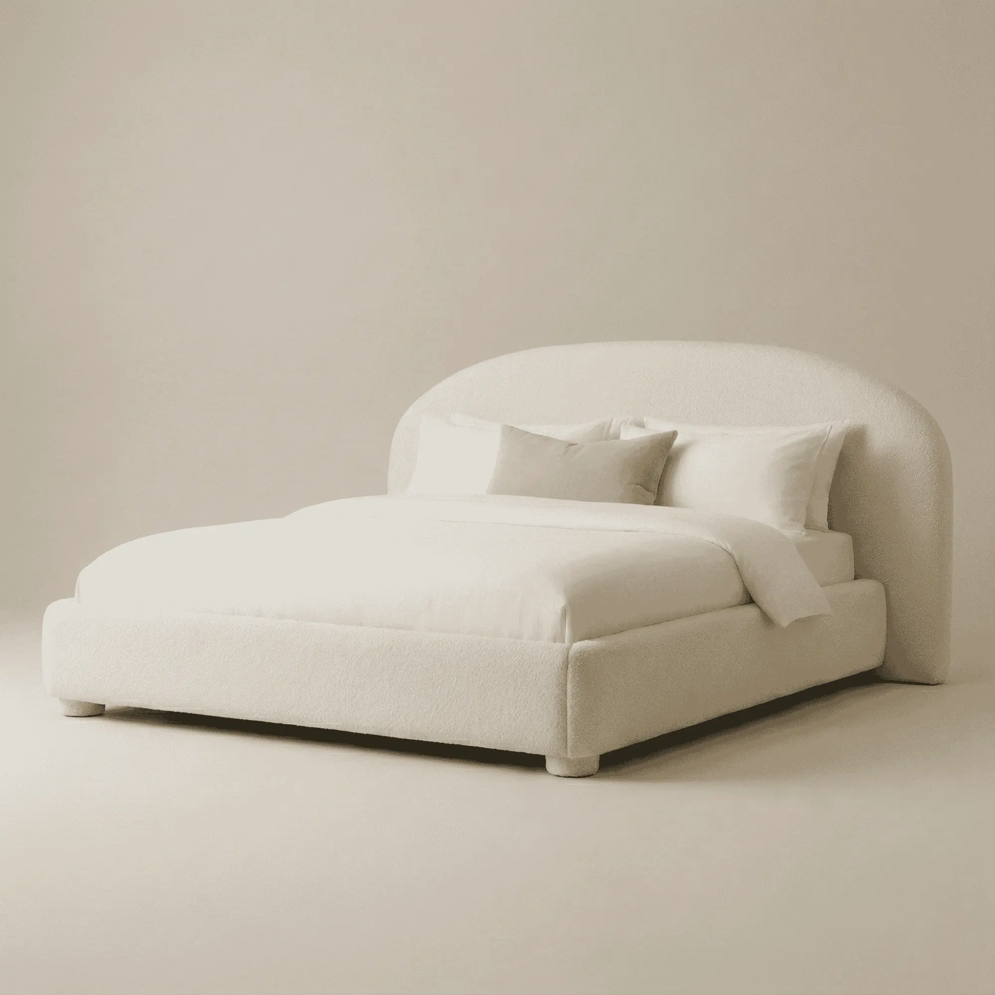 Bouclé Beds for a Cozy & Modern Bedroom - Image 4