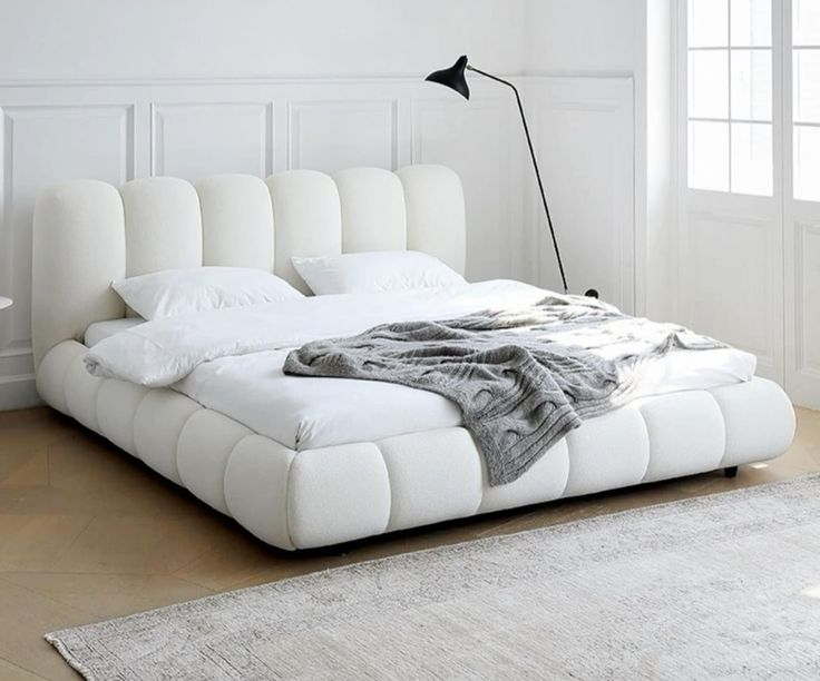 Cloud Plush Upholstered Bed