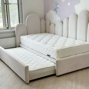 Kids Cloud Design Trundle Day Bed