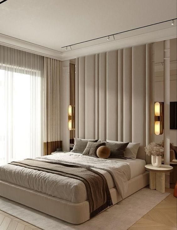 Luxury Vertical Panel Wall Bed