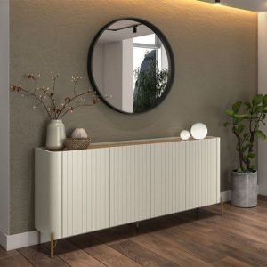 Modern Cream Buffet Cabinet