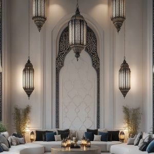 Modern Luxury Curved Majlis Sofa Seating