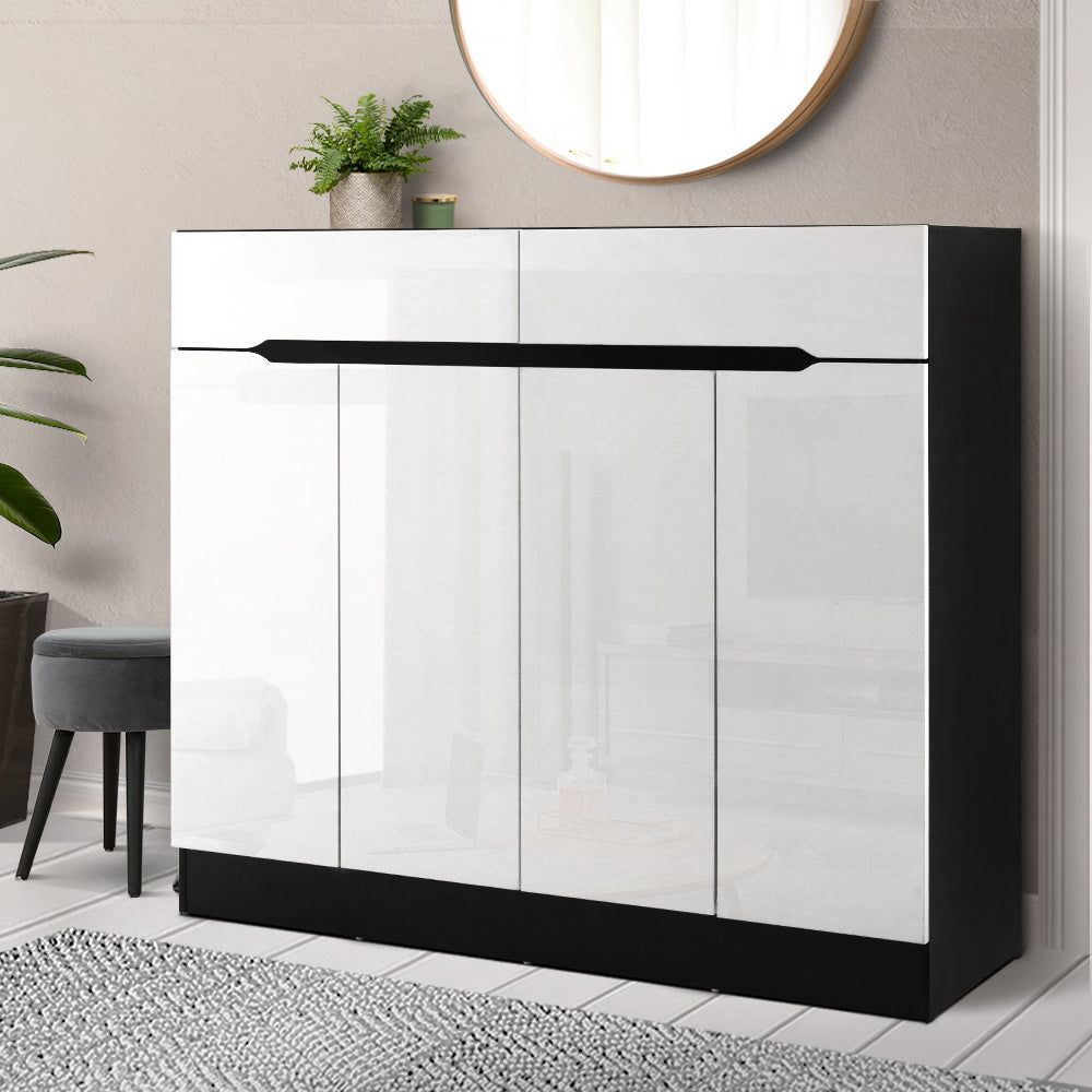 Modern High Gloss Shoe Cabinet