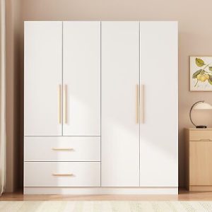 Sliding Door Wardrobe with Storage Drawers