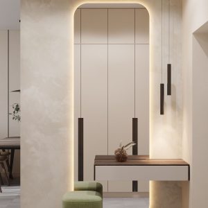 Wall-Mounted Dressing Table Set