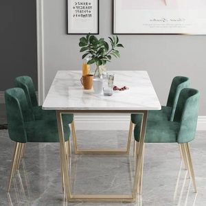 White Marble Dining Table