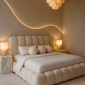 Cloud Bubble Upholstered Luxury Bed