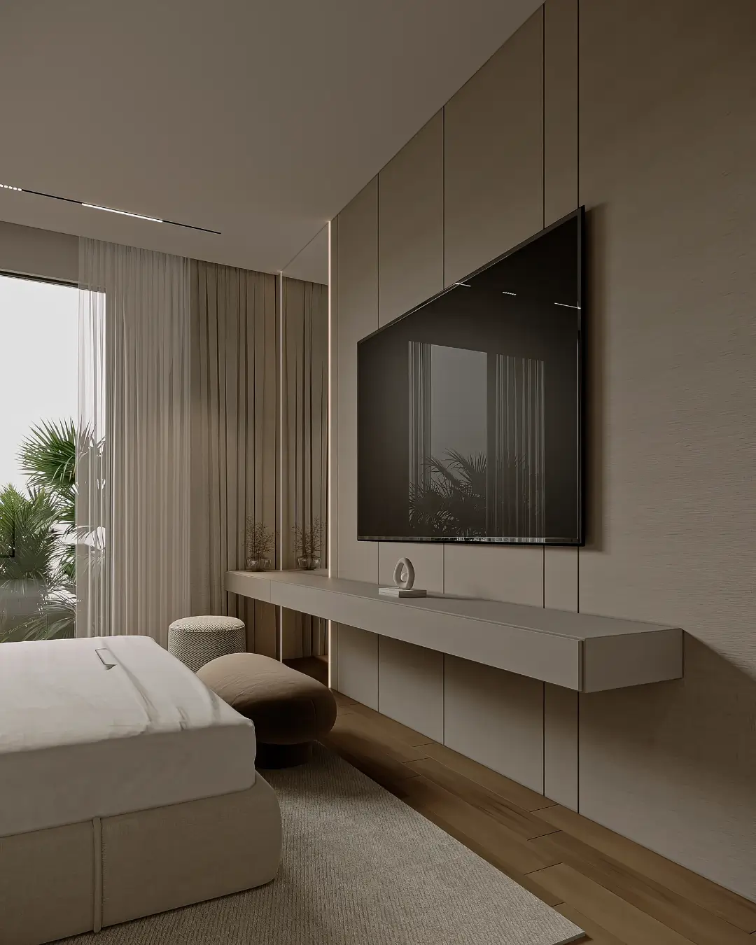 Modern Luxury Upholstered Bed - Image 3