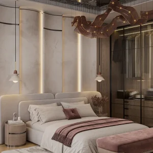 Serenity Upholstered Bed