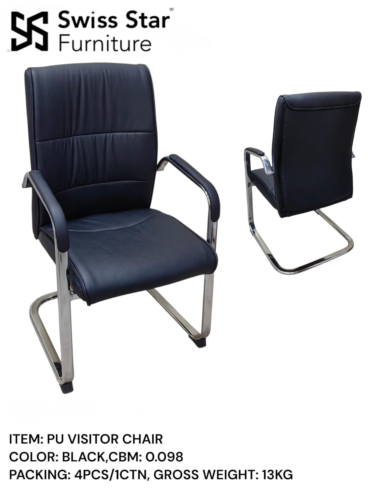 PU Visitor Chair